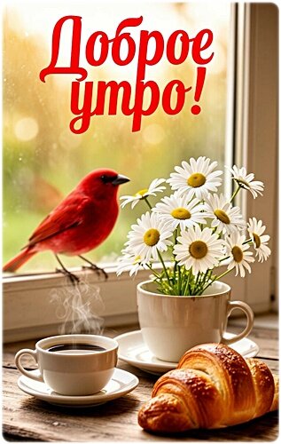Открытка Доброе утро!