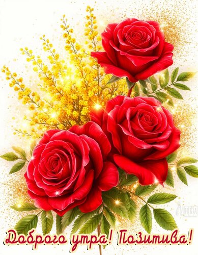 Открытка Доброе утро