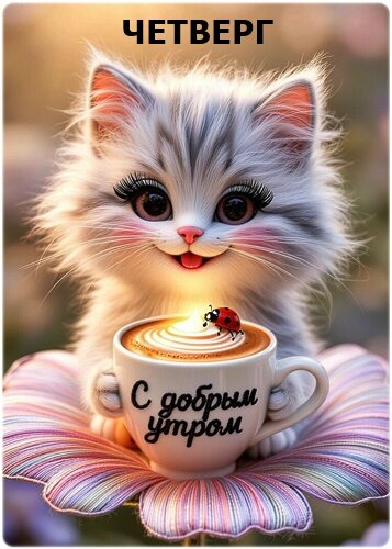Открытка ДОБРОЕ УТРО!