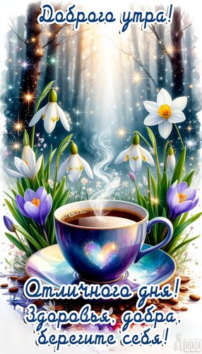 Открытка Доброе утро