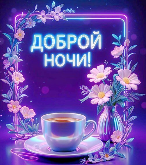 Открытка Доброй ночи!