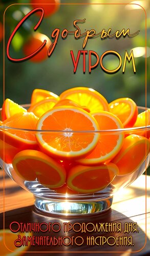 Открытка С добрым утром. 