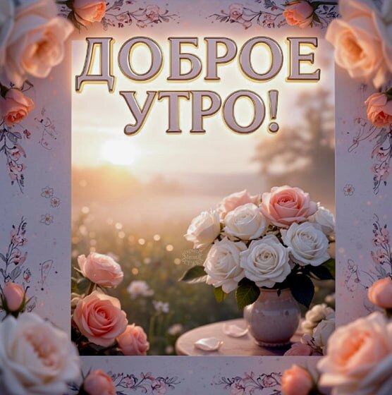 Открытка Доброе утро!