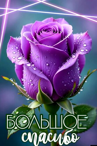 Открытка Большое спасибо