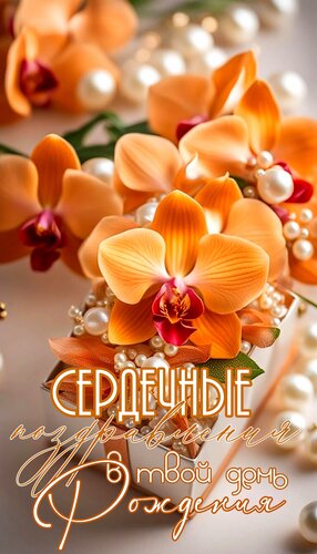 Открытка С днём рождения.