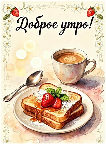 Открытка Доброе утро!