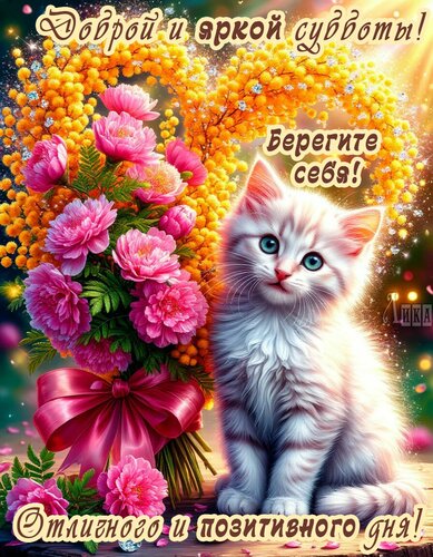 Открытка Суббота