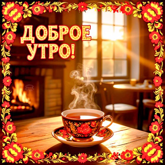 Открытка Доброе утро!