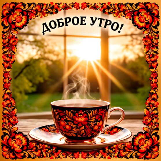 Открытка Доброе утро!