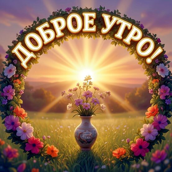 Открытка Доброе утро!