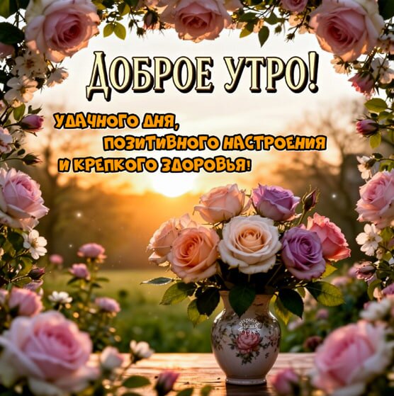 Открытка Доброе утро!