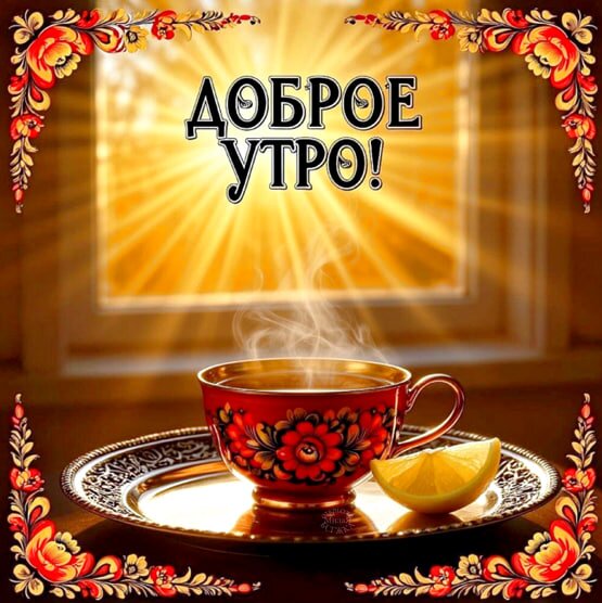 Открытка Доброе утро!