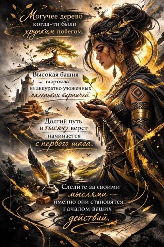 Открытка Мотивация