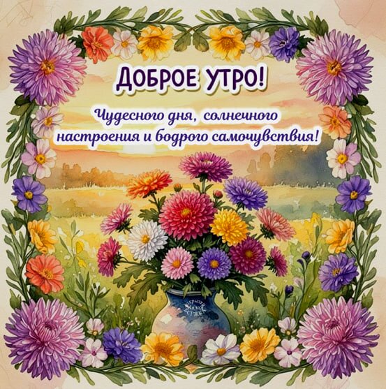 Открытка Доброе утро!