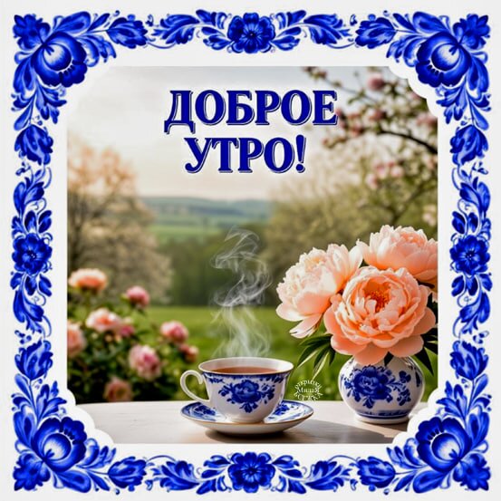 Открытка Доброе утро!