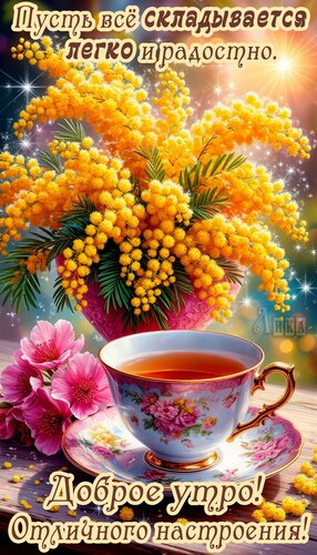 Открытка Доброе утро