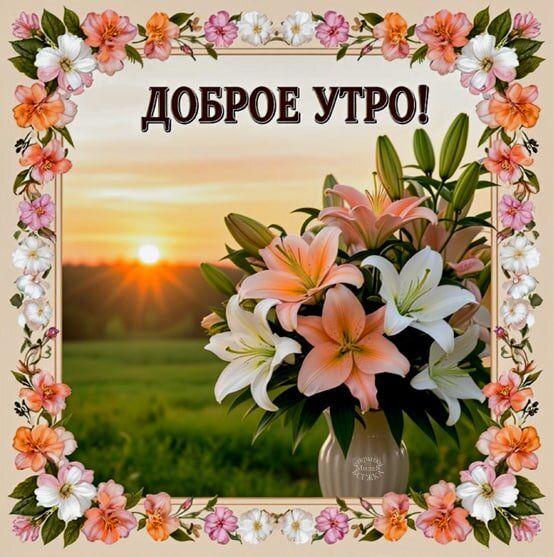 Открытка Доброе утро!