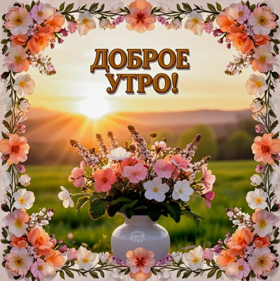 Открытка Доброе утро!