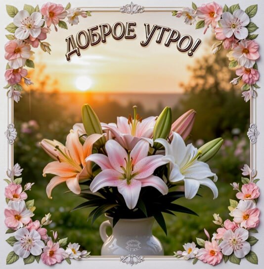 Открытка Доброе утро!