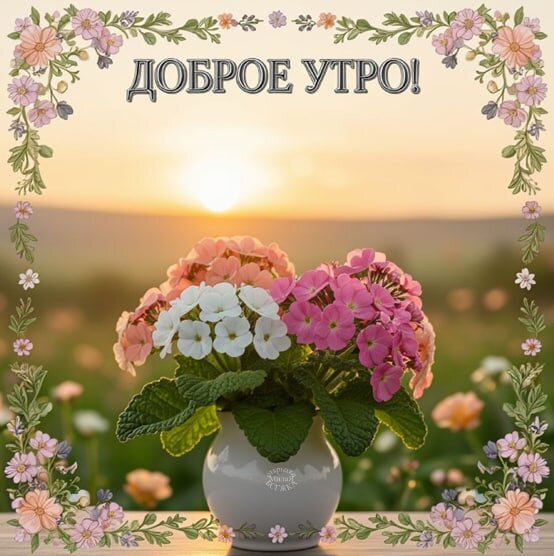 Открытка Доброе утро!