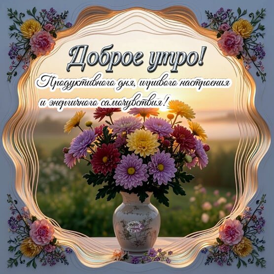 Открытка Доброе утро!