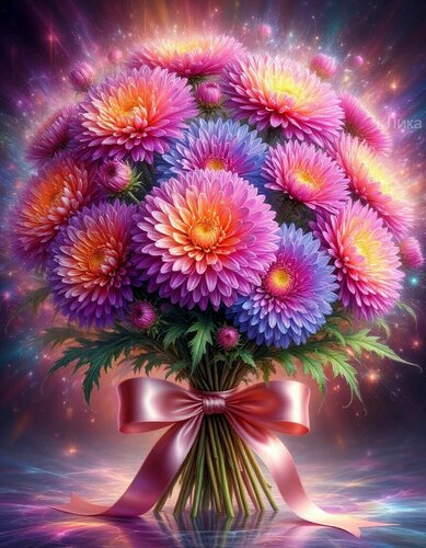 Открытка Цветы