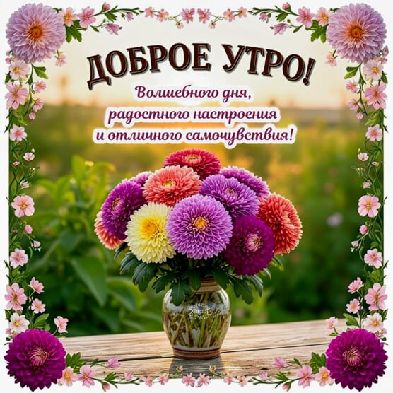 Открытка Доброе утро!