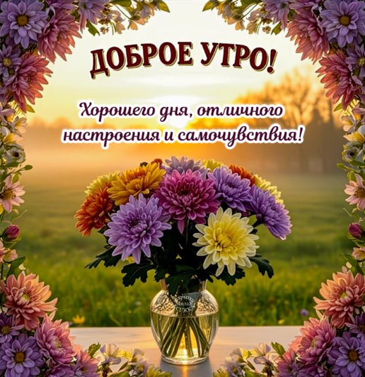 Открытка Доброе утро!