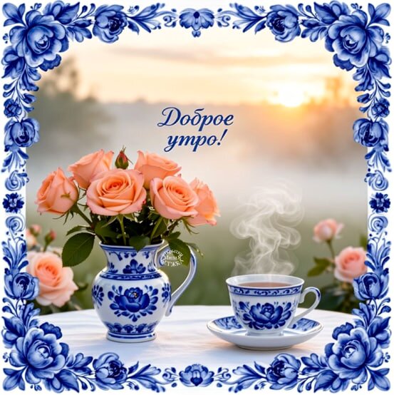 Открытка Доброе утро!