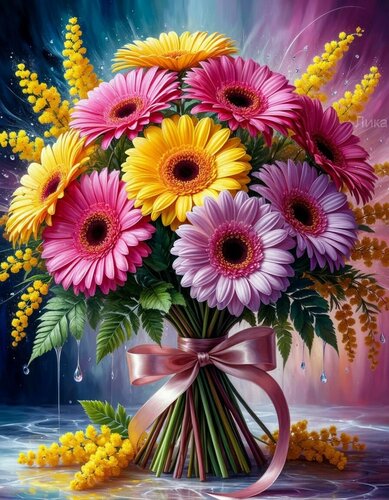 Открытка Цветы