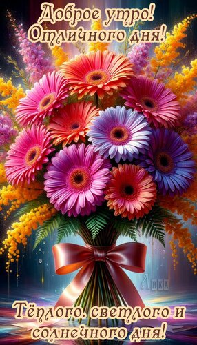 Открытка Доброе утро