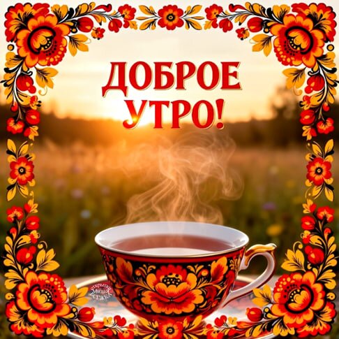 Открытка Доброе утро!