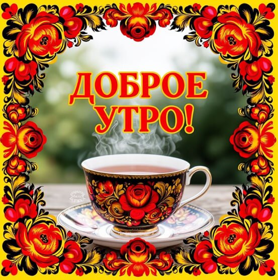 Открытка Доброе утро!