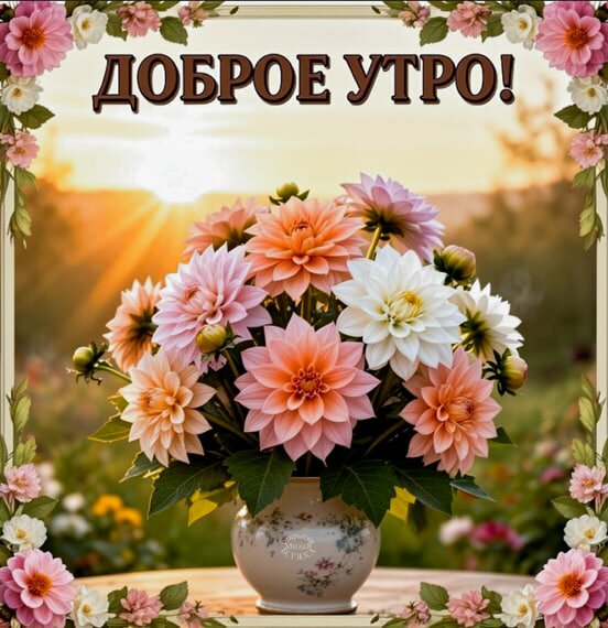 Открытка Доброе утро!
