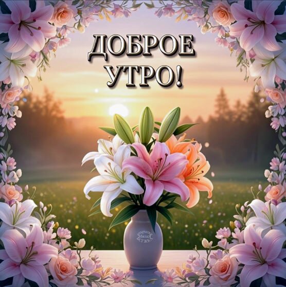 Открытка Доброе утро!