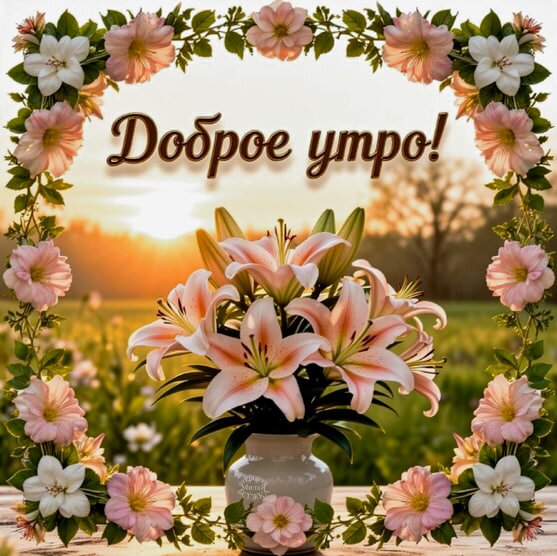 Открытка Доброе утро!