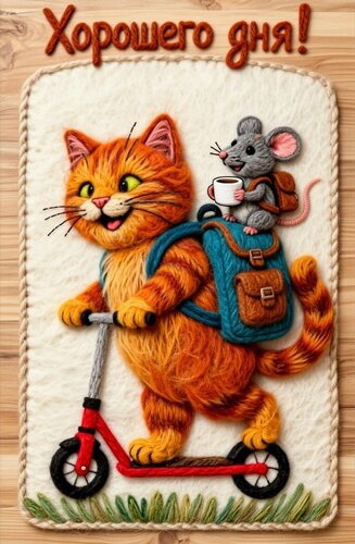 Открытка хорошего дня!