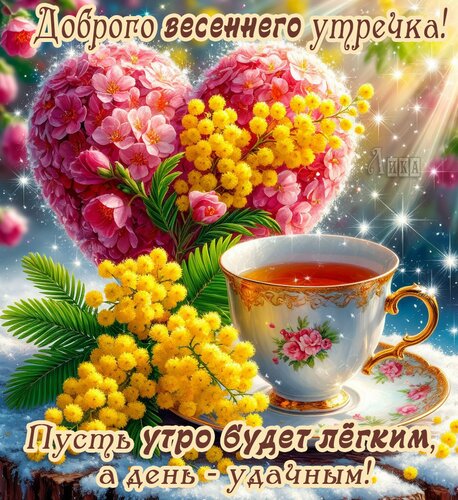 Открытка Доброе утро