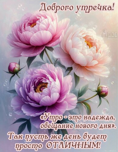 Открытка Доброе утро