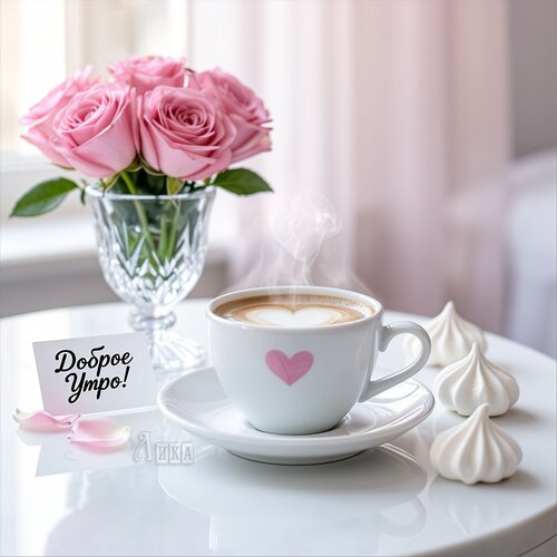 Открытка Доброе утро