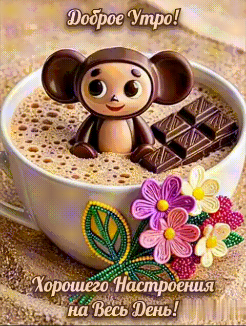 Открытка ДОБРОЕ УТРО!