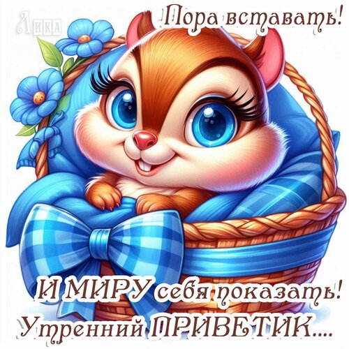 Открытка Доброе утро