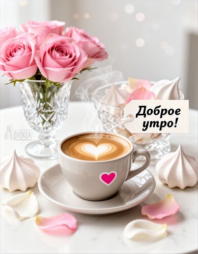 Открытка Доброе утро