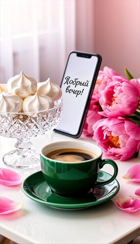 Открытка Добрый вечер