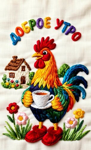 Открытка Доброе утро