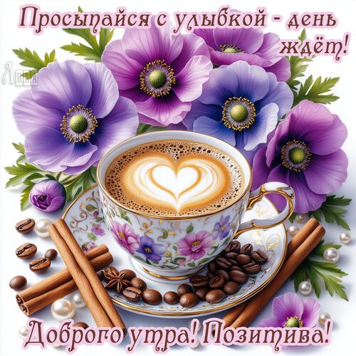 Открытка Доброе утро