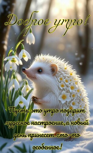 Открытка Доброе утро. Пусть это утро подарит чудесное настроение