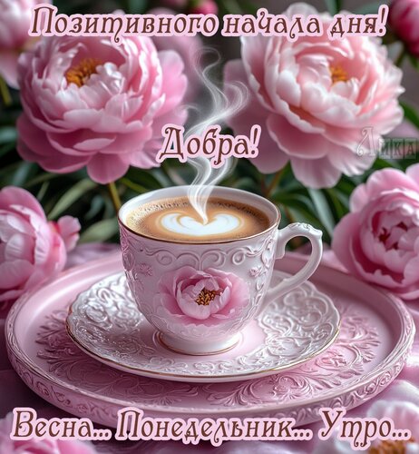 Открытка Понедельник