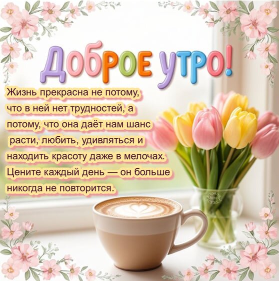 Открытка Доброе утро!