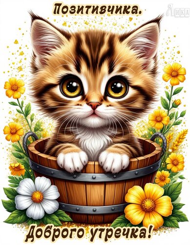 Открытка Доброе утро